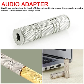 3.5mm Jack Female to 3.5 mm Female Connector Audio Headphone Jack Coupler Adaptor Connectorheadphone adapter,headphone adapter
3.5mm Jack Female to 3.5 mm Female Connector Audio Headphone Jack Coupler Adaptor Connectorheadphone adapter,headphone adapter