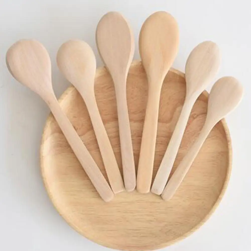 5Pcs Lightweight Durable Wooden Spoons Handmade Long Handle Eating Cooking Soup Spoons Coffee Milk Teaspoons Kitchen Tools
5Pcs Lightweight Durable Wooden Spoons Handmade Long Handle Eating Cooking Soup Spoons Coffee Milk Teaspoons Kitchen Tools