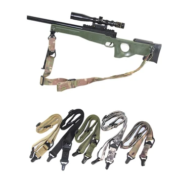 Tactical Two 2 Points Rifle Gun Sling Strap Nylon Airsoft Adjustable Rifle Sling Rope Bungee Shoulder Strap Hunting Accessories 
Tactical Two 2 Points Rifle Gun Sling Strap Nylon Airsoft Adjustable Rifle Sling Rope Bungee Shoulder Strap Hunting Accessories
