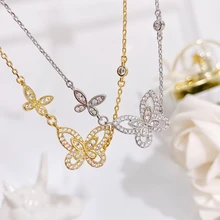 2021 Trend Hot Brand Double Butterfly Smart Necklace Version Classic Loving Heart Fashion Banquet All-match Jewelry Diamond
2021 Trend Hot Brand Double Butterfly Smart Necklace Version Classic Loving Heart Fashion Banquet All-match Jewelry Diamond