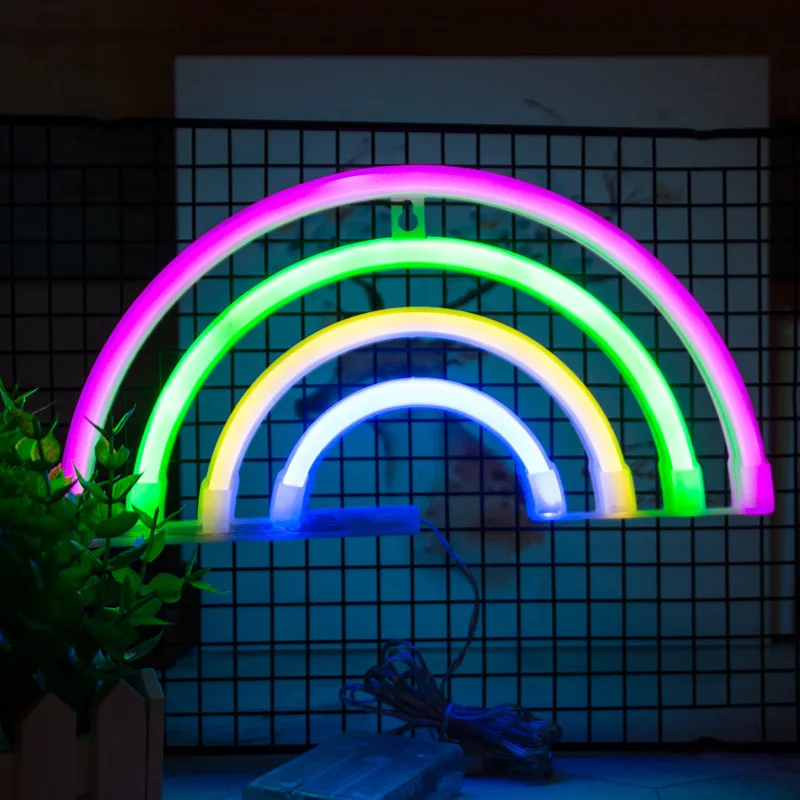 LED Modeling Lamp INS CHILDREN'S Room Small Night Lamp Bar Rainbow Decorative Lights Dormitory Room Neon Lip Red Creative
LED Modeling Lamp INS CHILDREN'S Room Small Night Lamp Bar Rainbow Decorative Lights Dormitory Room Neon Lip Red Creative