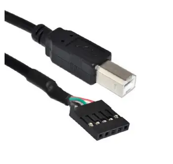 Motherboard 5Pin to USB Type B Printer Port Adapter Data Extension Power Cable Female to Male Black 45cm
Motherboard 5Pin to USB Type B Printer Port Adapter Data Extension Power Cable Female to Male Black 45cm