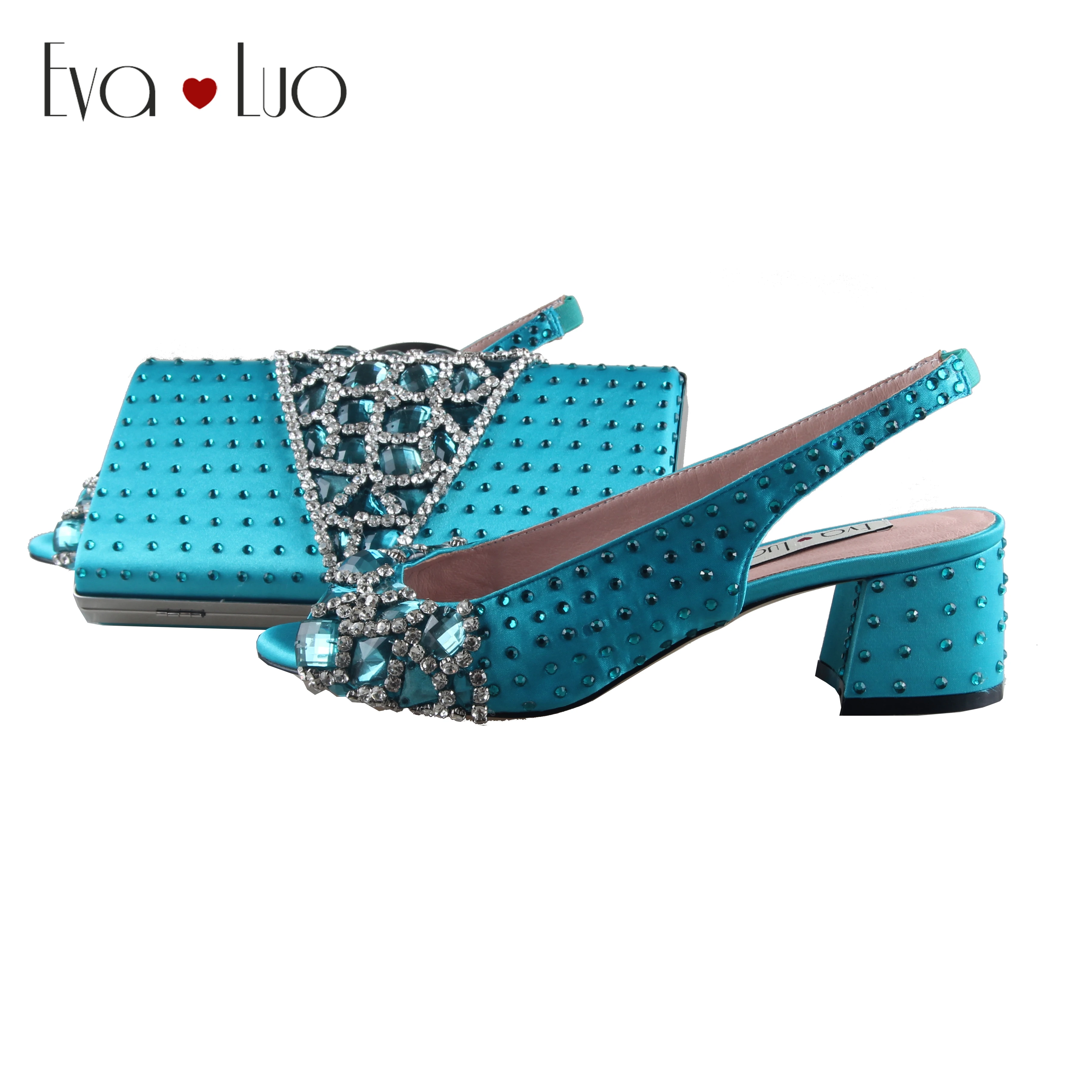 BS1065 DHL Custom Made Blue Turquoise Crystal Shoes With Matching Bag Set Slingbacks Women Shoes Dress Bridal Wedding Shoes
BS1065 DHL Custom Made Blue Turquoise Crystal Shoes With Matching Bag Set Slingbacks Women Shoes Dress Bridal Wedding Shoes
