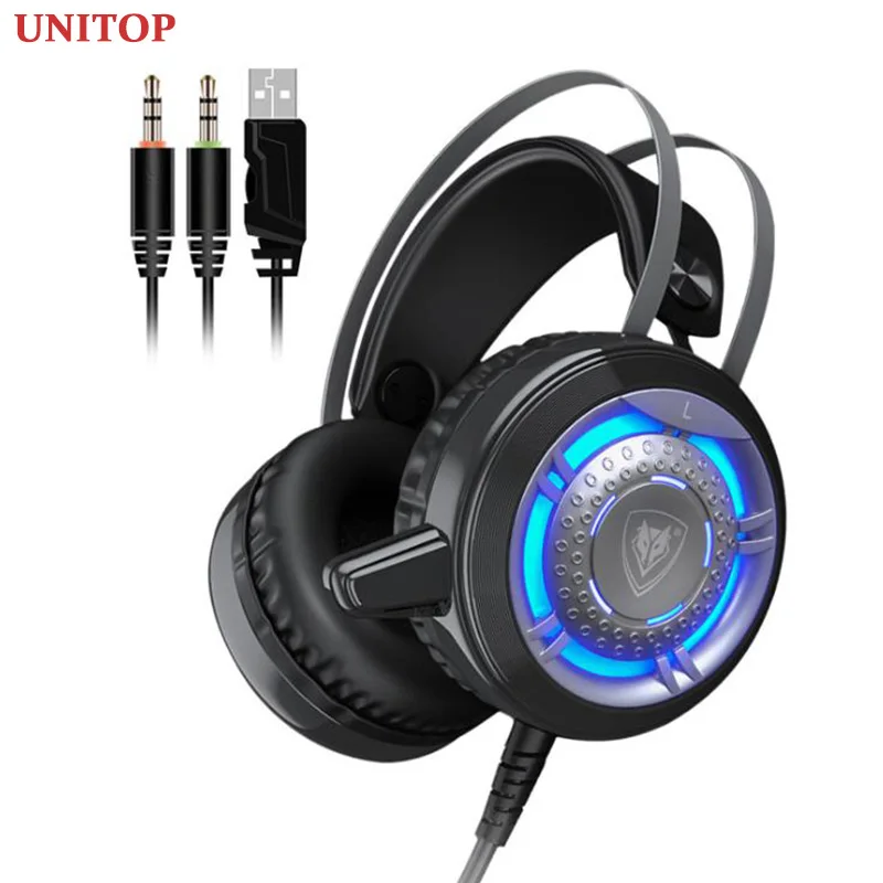 UNITOP NUBWO N1 Gaming Headset Music Headphones Stereo Over Ear Wired Earphones With Microphone For PC PS4 Skype Xbox One Gamer
UNITOP NUBWO N1 Gaming Headset Music Headphones Stereo Over Ear Wired Earphones With Microphone For PC PS4 Skype Xbox One Gamer