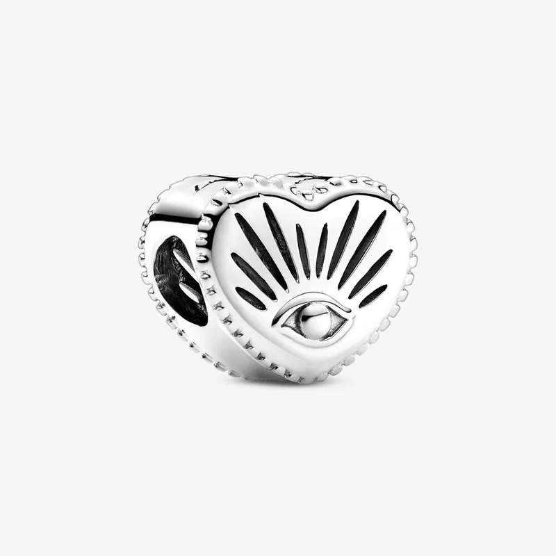 2020 Winter New 925 Sterling Silver All-seeing Eye & Heart Beads Dangle Charm fit Original pandora Bracelet Women DIY Jewelry
2020 Winter New 925 Sterling Silver All-seeing Eye & Heart Beads Dangle Charm fit Original pandora Bracelet Women DIY Jewelry