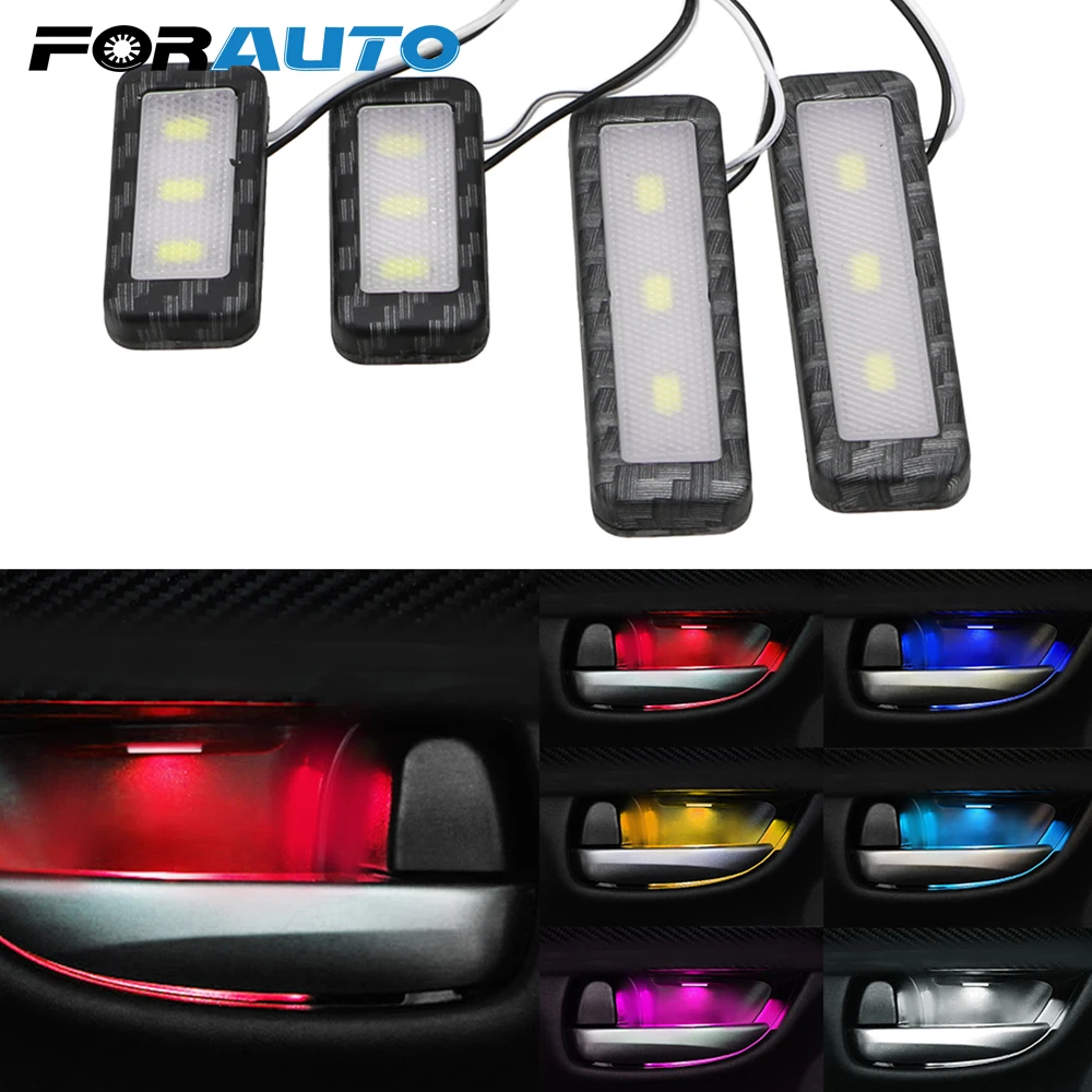 4Pcs Car Door Led Warning Lights for Audi Cars Solid White with Strobe Red YANF Easy Setup Door LED Laser Step Signal Lamp Kit Replacement for Audi A3 A4 B5 B6 B7 B8 A6 C5 C6 Q5 A5 TT