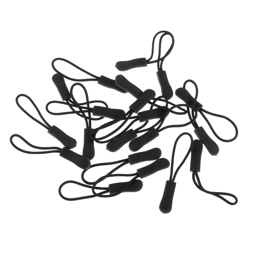 20pcs Zipper Pulls Universal Zipper Repair Parts Replacement Jacket Coat Luggage Backpack Handbag (15 Colors) 20pcs Zipper Pulls Universal Zipper Repair Parts Replacement Jacket Coat Luggage Backpack Handbag (15 Colors)