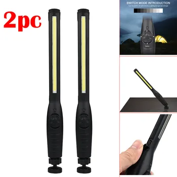 2pc Protable Spotlight Working Light Multifunction Rechargeable Cob Led Slim Work Light Lamp Flashlight Worklight Outdoor
2pc Protable Spotlight Working Light Multifunction Rechargeable Cob Led Slim Work Light Lamp Flashlight Worklight Outdoor