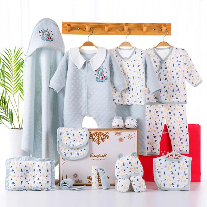 18 Piece baby suit Newborn blanket infant clothing baby pillow shirt rompers clothes outfits set gift YKQ079
18 Piece baby suit Newborn blanket infant clothing baby pillow shirt rompers clothes outfits set gift YKQ079
