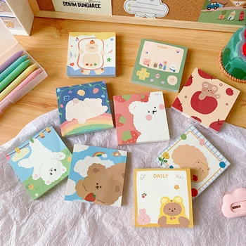 100 Pcs/set Kawaii Memo Pad Cute Cartoon Bear Pattern Memo Sheets Office School Suppliea Student Stationery Note Pad To Do List
100 Pcs/set Kawaii Memo Pad Cute Cartoon Bear Pattern Memo Sheets Office School Suppliea Student Stationery Note Pad To Do List