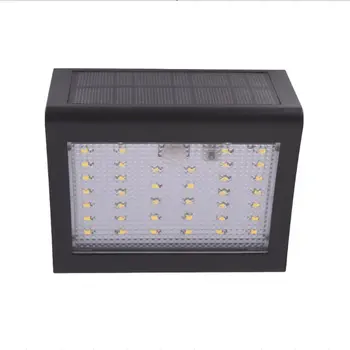 38 LED Solar Power PIR Motion Sensor Wall Light Outdoor Waterproof Garden Lamp for Lawn Patio Yard Walkway ABS Black Easy Use
38 LED Solar Power PIR Motion Sensor Wall Light Outdoor Waterproof Garden Lamp for Lawn Patio Yard Walkway ABS Black Easy Use