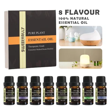 8Pcs/set Eucalyptus Rosemary Tea tree Lemongrss Frankincense Water-soluble Fragrance Oil Massage Essential Oil Set 10ML
8Pcs/set Eucalyptus Rosemary Tea tree Lemongrss Frankincense Water-soluble Fragrance Oil Massage Essential Oil Set 10ML
