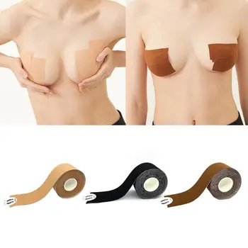 1 Roll 2.5m/5m Instant Breast Lift Boob Tape Invisible Push Up Strong Support DIY Stickers for Silicone Nipple Cover Bra
1 Roll 2.5m/5m Instant Breast Lift Boob Tape Invisible Push Up Strong Support DIY Stickers for Silicone Nipple Cover Bra