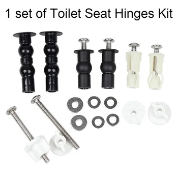 1/4inch Universal Hardware Multifunction Bolts Replacement Parts Bottom Mount Stainless Steel Nuts Toilet Seat Hinges Kit Screws
1/4inch Universal Hardware Multifunction Bolts Replacement Parts Bottom Mount Stainless Steel Nuts Toilet Seat Hinges Kit Screws