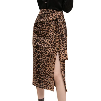 2020 Autumn Leopard Print Suede Skirts Womens Bandage High Waist Split Evening Party Skirt OL Office Work Ladies Dot faldas saia
2020 Autumn Leopard Print Suede Skirts Womens Bandage High Waist Split Evening Party Skirt OL Office Work Ladies Dot faldas saia