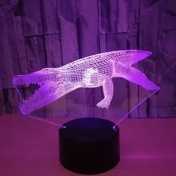 crocodile 7 Color Lamp 3d Visual Led Night Lights For Kids Touch Usb Table Lampara Lampe Baby Sleeping Nightlight 
crocodile 7 Color Lamp 3d Visual Led Night Lights For Kids Touch Usb Table Lampara Lampe Baby Sleeping Nightlight