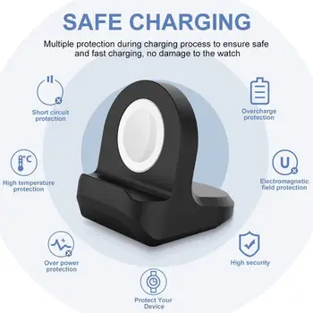 Fast Wireless Watch Charger Silicone Smart Bracelet Charging Base Travel Charger Station Stand for Michael1Kors Access Sofie
Fast Wireless Watch Charger Silicone Smart Bracelet Charging Base Travel Charger Station Stand for Michael1Kors Access Sofie