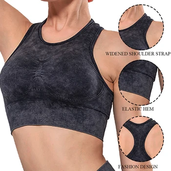 Women vest Solid Color tank top Sports Gathered Running Bra Women Padded Sports Fitness Workout Running Stretch
Women vest Solid Color tank top Sports Gathered Running Bra Women Padded Sports Fitness Workout Running Stretch