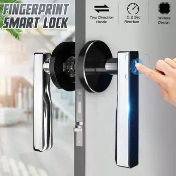 Smart Security Door Lock Intelligent Electronic Fingerprint Anti-Theft Smart Biometric Stainless Steel USB Charging Home Office
Smart Security Door Lock Intelligent Electronic Fingerprint Anti-Theft Smart Biometric Stainless Steel USB Charging Home Office