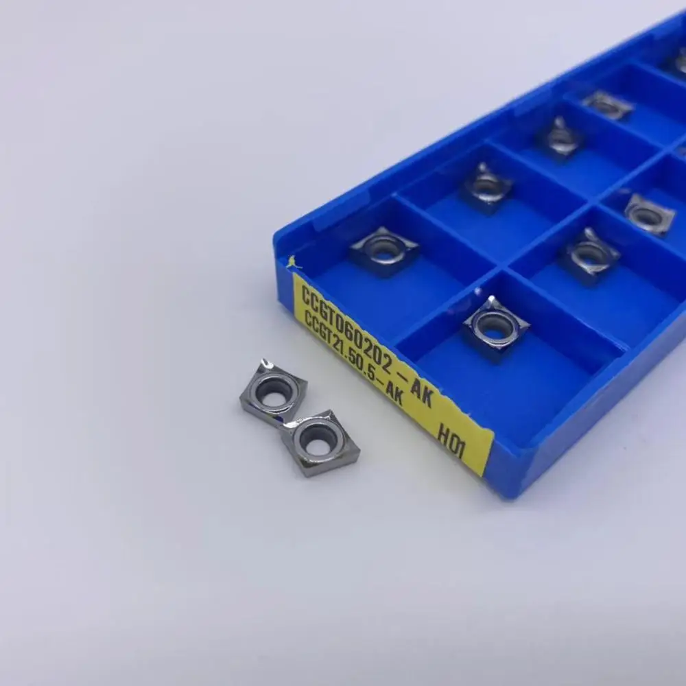 10PCS aluminum alloy tool CCGT060202/04-AK H01 external turning tools CNC machine blade metal turning tool AL+TIN alloy wood
10PCS aluminum alloy tool CCGT060202/04-AK H01 external turning tools CNC machine blade metal turning tool AL+TIN alloy wood
