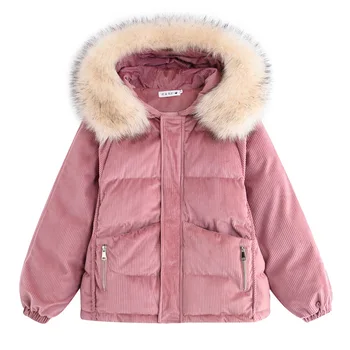 Corduroy cotton dress woman 2019 new style winter down cotton coat bread cotton jacket Korean version loose coat
Corduroy cotton dress woman 2019 new style winter down cotton coat bread cotton jacket Korean version loose coat