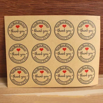 120Pcs/set Thank You Self Adhesive Kraft Paper Stickers For Diary Scrapbook Book Hand Made Gift Child Stationery Stickers
120Pcs/set Thank You Self Adhesive Kraft Paper Stickers For Diary Scrapbook Book Hand Made Gift Child Stationery Stickers