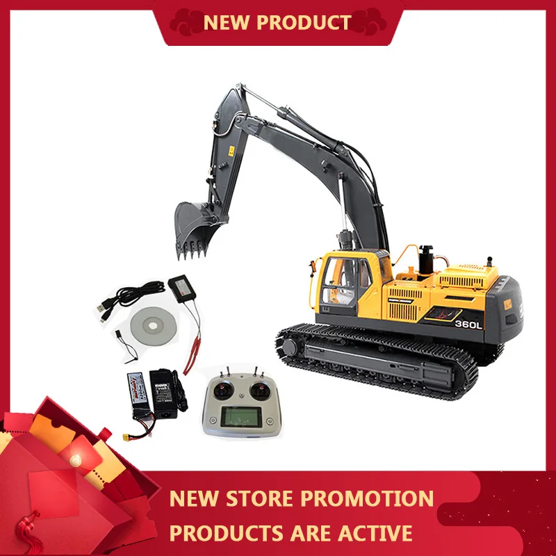 1/14 RC 360L Construction Machinery Excavator Model Hydraulic Model V2 Remote Control Hydraulic Excavator Boy Gift Birthday Gift
1/14 RC 360L Construction Machinery Excavator Model Hydraulic Model V2 Remote Control Hydraulic Excavator Boy Gift Birthday Gift