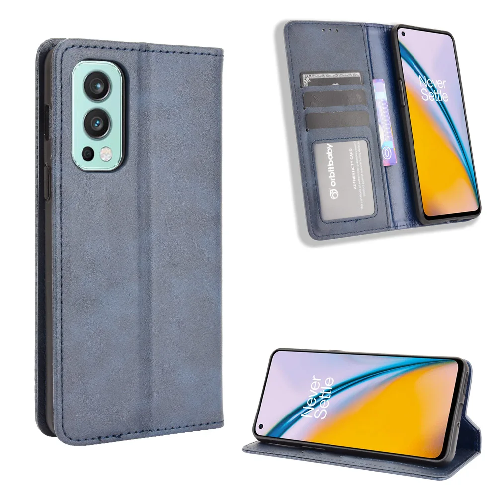 Чехол-книжка для OnePlus Nord 2 из искусственной кожи | Мобильные телефоны и аксессуары