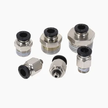 10PCS Pneumatic Fittings connection PC6 Male thread -M5 M6 1/8 1/4 01 02 to Tube push air tube Straight connection 6mm
10PCS Pneumatic Fittings connection PC6 Male thread -M5 M6 1/8 1/4 01 02 to Tube push air tube Straight connection 6mm