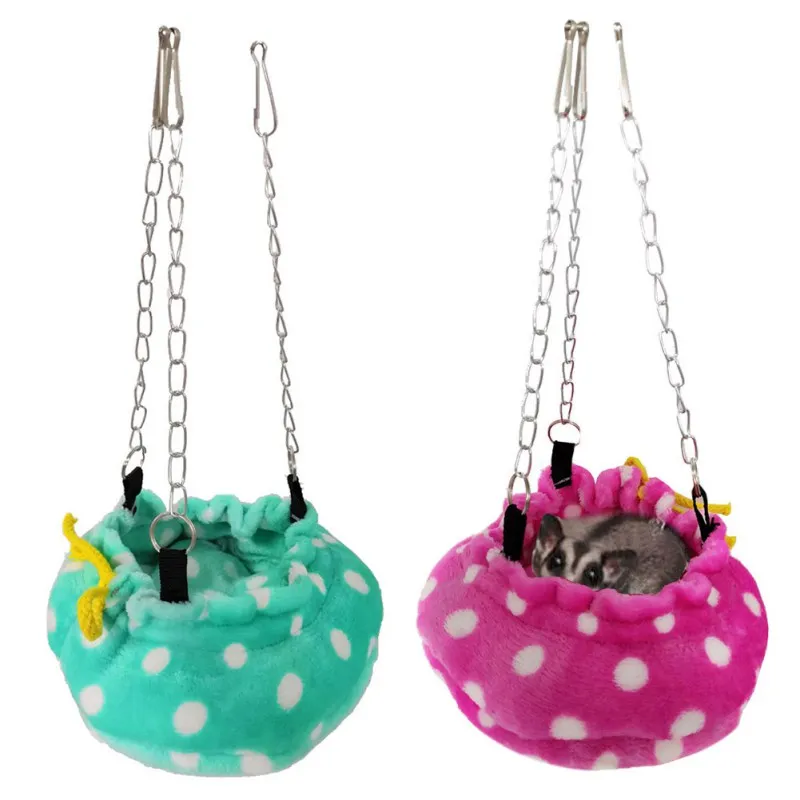 New Small Pet Warm Swing Bed Hammock with 3 Hanging Chains Cage For Small Animals Hamster Parrot Squirrel
New Small Pet Warm Swing Bed Hammock with 3 Hanging Chains Cage For Small Animals Hamster Parrot Squirrel