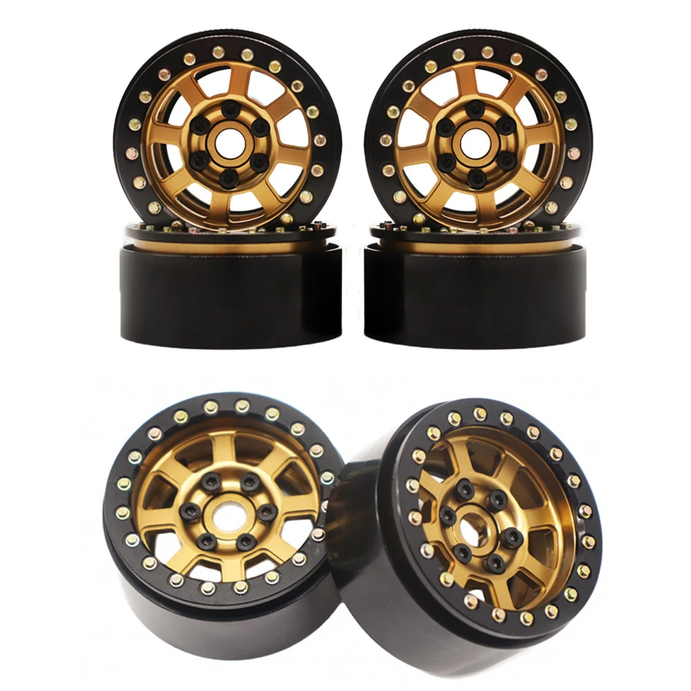 4Pcs 1.9'' Accessories Beadlock Heavy Duty Shockproof Practical Wheel Rim Universal Easy Install For RC Crawler Axial SCX10 D90
4Pcs 1.9'' Accessories Beadlock Heavy Duty Shockproof Practical Wheel Rim Universal Easy Install For RC Crawler Axial SCX10 D90
