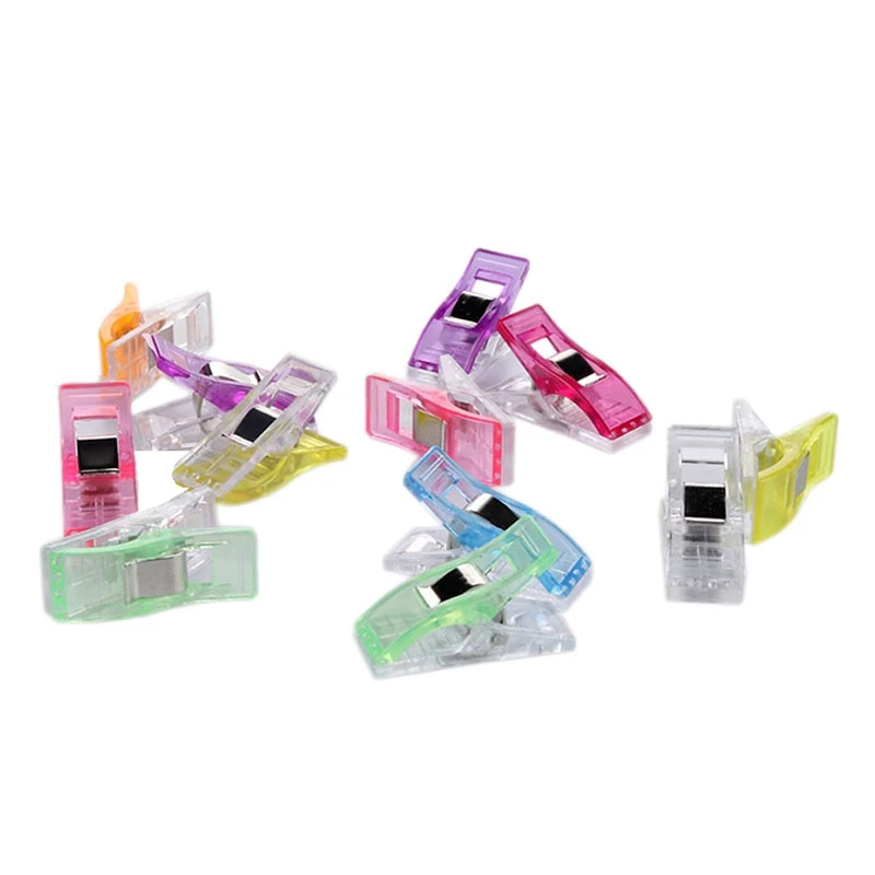 20 Pack Multi-Purpose Clips Use As Sewing Clips Binding Clips for Crocheting, Knitting and General Purpose
20 Pack Multi-Purpose Clips Use As Sewing Clips Binding Clips for Crocheting, Knitting and General Purpose