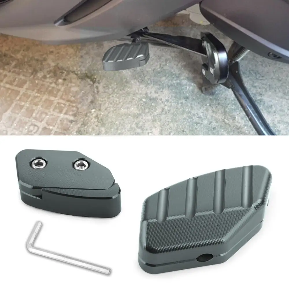 Artudatech For Honda Forza250 Forza300 Foot Side Stand Extension Pad Plate Support 2018 2019 FORZA 125 250 300 Accessories
Artudatech For Honda Forza250 Forza300 Foot Side Stand Extension Pad Plate Support 2018 2019 FORZA 125 250 300 Accessories
