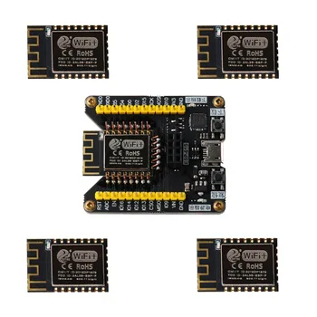 ESP8266 Code Burner+ ESP-F Wireless Wifi Module Compatible With ESP-12e / ESP-12f / SRRC/ CE
ESP8266 Code Burner+ ESP-F Wireless Wifi Module Compatible With ESP-12e / ESP-12f / SRRC/ CE