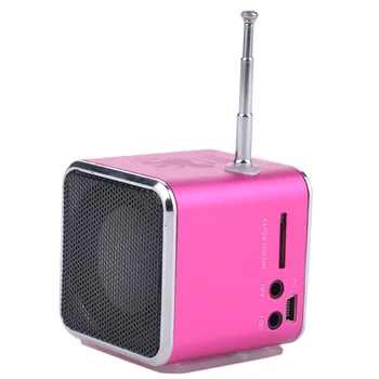 New Portable Rechargeable LED TD-V26 Music Stereo Media Speaker with 1.0" LCD + FM + Micro / TF +B + 3.5mm Slots 
New Portable Rechargeable LED TD-V26 Music Stereo Media Speaker with 1.0" LCD + FM + Micro / TF +B + 3.5mm Slots