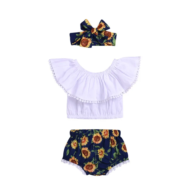 Europe And America Foreign Trade Childrenswear Summer CHILDREN'S Suit Girls Solid Color Lace-collared Blouse Sunflower Lace Pp P
Europe And America Foreign Trade Childrenswear Summer CHILDREN'S Suit Girls Solid Color Lace-collared Blouse Sunflower Lace Pp P
