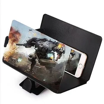 3D Phone Screen Magnifier Amplifying Desktop Foldable Leather Bracket Mobile Phone Holder Tablet Holder Screen HD Amplifier
3D Phone Screen Magnifier Amplifying Desktop Foldable Leather Bracket Mobile Phone Holder Tablet Holder Screen HD Amplifier
