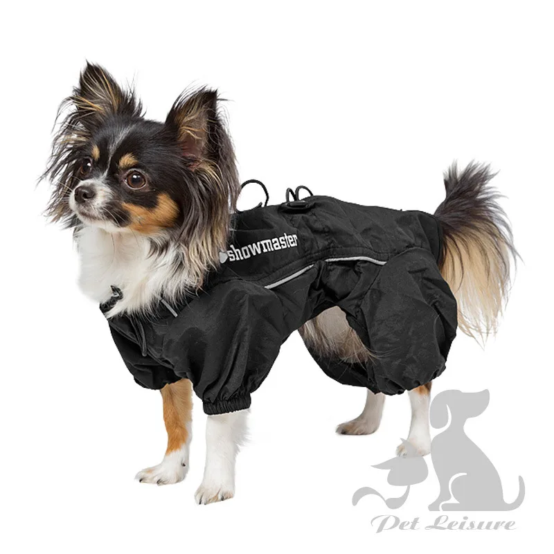 -Dog Raincoat Legs Pet Clothes Reflective Strips Ultra-strength Waterproof Raincoat 
-Dog Raincoat Legs Pet Clothes Reflective Strips Ultra-strength Waterproof Raincoat