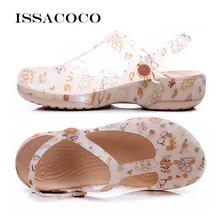 ISSACOCO Summer Women's Luxury Roman Jelly Platform Sandals Ladies Woman 2021 Transparent Beach Shoes Sanitary Clogs Woman Pumps
ISSACOCO Summer Women's Luxury Roman Jelly Platform Sandals Ladies Woman 2021 Transparent Beach Shoes Sanitary Clogs Woman Pumps