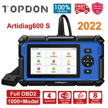 TOPDON ArtiDiag600S OBD2 Scanner Car Diagnostic Tool Automotive Scanner Diagnostics ABS SRS TPMS Engine Test Auto Scanner Tools 
TOPDON ArtiDiag600S OBD2 Scanner Car Diagnostic Tool Automotive Scanner Diagnostics ABS SRS TPMS Engine Test Auto Scanner Tools