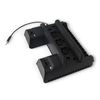 For PS4/PS4 Slim/PS4 Pro Vertical Stand with 4 Cooling Fan Dual Controller Charger Charging Station
For PS4/PS4 Slim/PS4 Pro Vertical Stand with 4 Cooling Fan Dual Controller Charger Charging Station