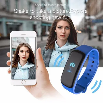 Multi-Function Color Screen Smart Wristband Bluetooth Sleep Monitoring Remote Control Camera Heart rate monitor Smart band
Multi-Function Color Screen Smart Wristband Bluetooth Sleep Monitoring Remote Control Camera Heart rate monitor Smart band