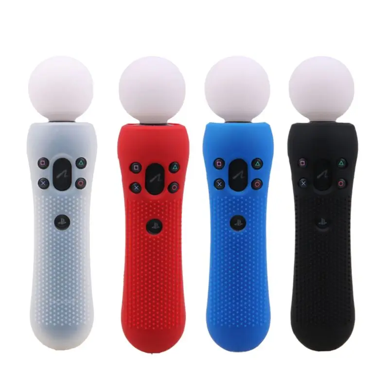 Anti-slip Studded Silicone Rubber Cover Protective Skin Case for PS VR Move Motion Controller
Anti-slip Studded Silicone Rubber Cover Protective Skin Case for PS VR Move Motion Controller