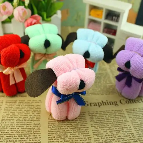Cute Dog Cake Shape Towel Soft Breathable Cotton Washcloth Wedding Gifts Present Festive & Party Supplies Random Color
Cute Dog Cake Shape Towel Soft Breathable Cotton Washcloth Wedding Gifts Present Festive & Party Supplies Random Color