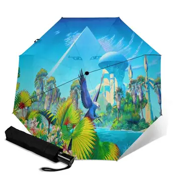 Roger Dean creative men's and women's automatic three fold umbrella rainy day colorful fashion umbrella
Roger Dean creative men's and women's automatic three fold umbrella rainy day colorful fashion umbrella