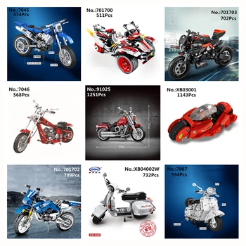 Technic 91025 20032 7046 7067 03019 701702 Off-road vehicle Motorcycle blocks Building Blocks motorbike Christmas gift Toys10269
Technic 91025 20032 7046 7067 03019 701702 Off-road vehicle Motorcycle blocks Building Blocks motorbike Christmas gift Toys10269