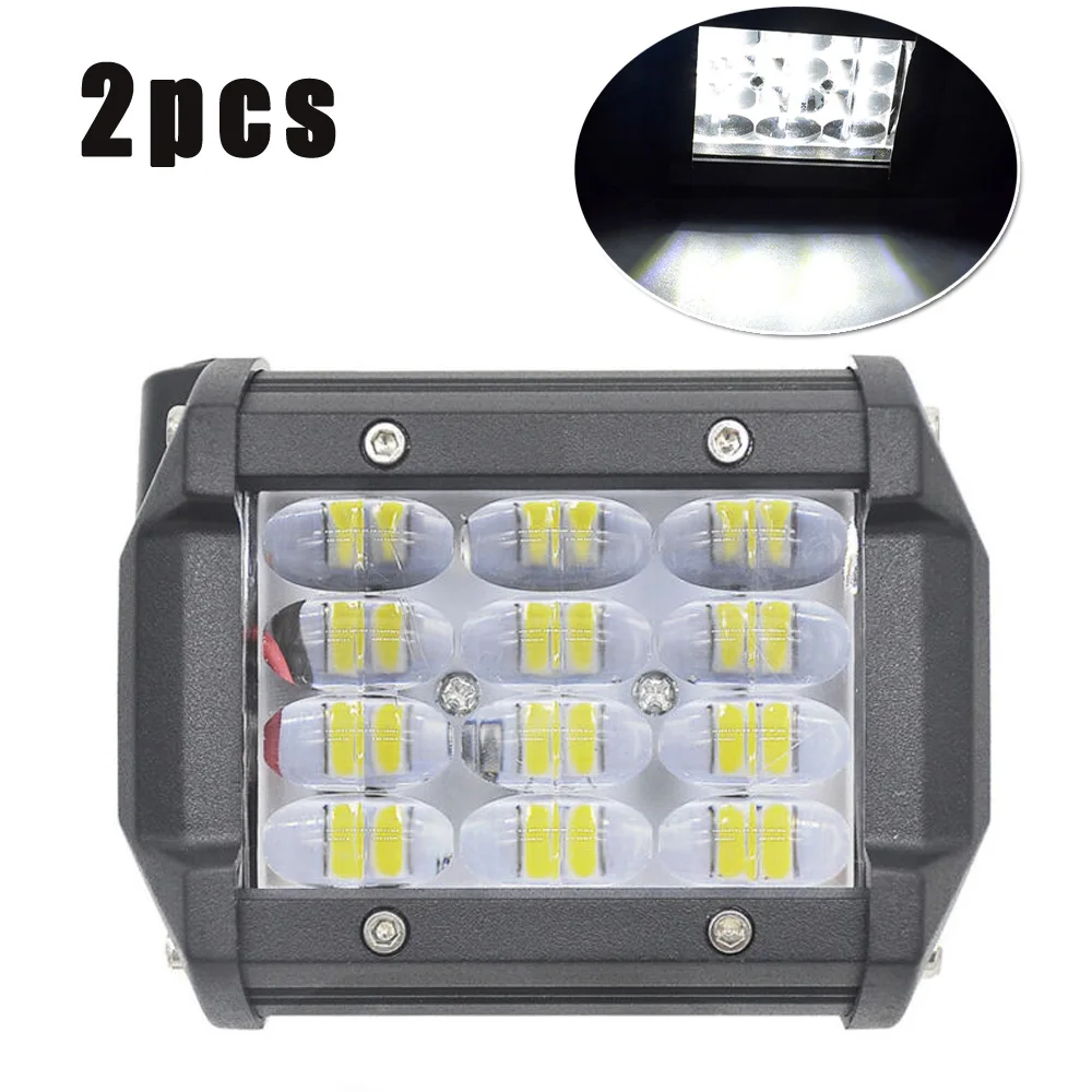 1 Pair Car 12-LED Work Light Headlight Flood Bright 12V 24V Waterproof 36W 4320LM 6000K LED Work Light Floodlight
1 Pair Car 12-LED Work Light Headlight Flood Bright 12V 24V Waterproof 36W 4320LM 6000K LED Work Light Floodlight