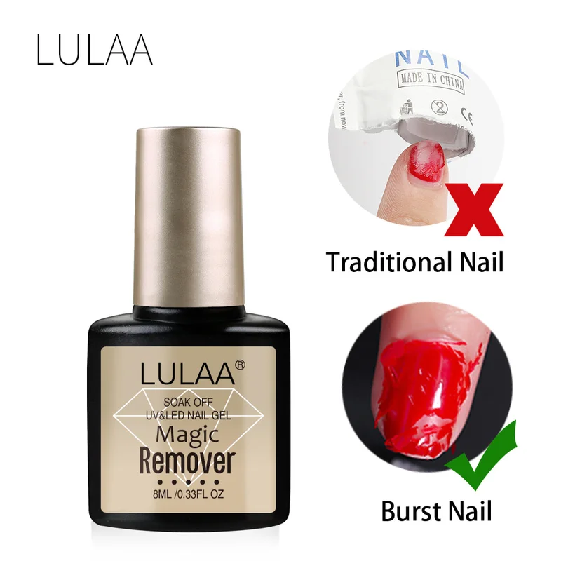 LULAA UV LED Gel Nail Polish Burst Magic Remover Liquid to Remove The Sticky Layer Gel Nail Degreaser Cleaner Gel Lak Remover
LULAA UV LED Gel Nail Polish Burst Magic Remover Liquid to Remove The Sticky Layer Gel Nail Degreaser Cleaner Gel Lak Remover