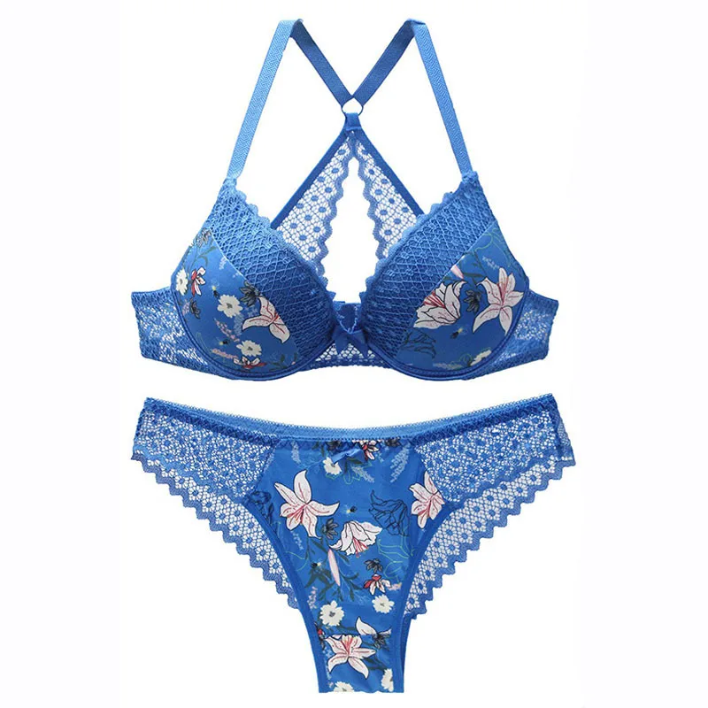 2020 Lace Sexy Beauty Back Bra Set Comfortable Gathering Plus Size Printed Underwear Set Bra and Panty Set
2020 Lace Sexy Beauty Back Bra Set Comfortable Gathering Plus Size Printed Underwear Set Bra and Panty Set