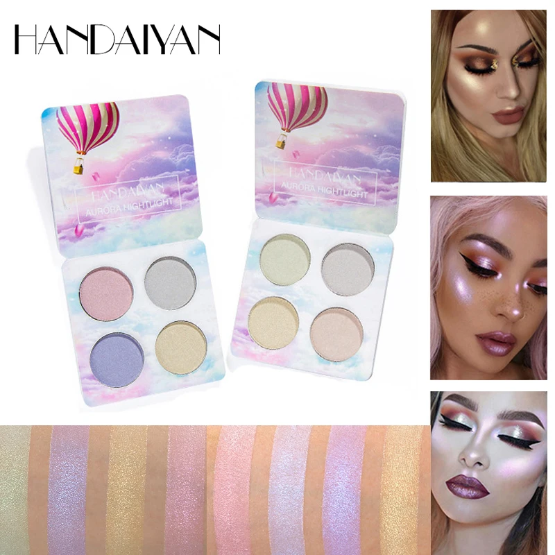 Face Makeup 4 Color Highlighter Palette Shimmer Highlighter Eyeshadow Palette Face Glow Palette Glitter Cosmetisc Powder Beauty
Face Makeup 4 Color Highlighter Palette Shimmer Highlighter Eyeshadow Palette Face Glow Palette Glitter Cosmetisc Powder Beauty
